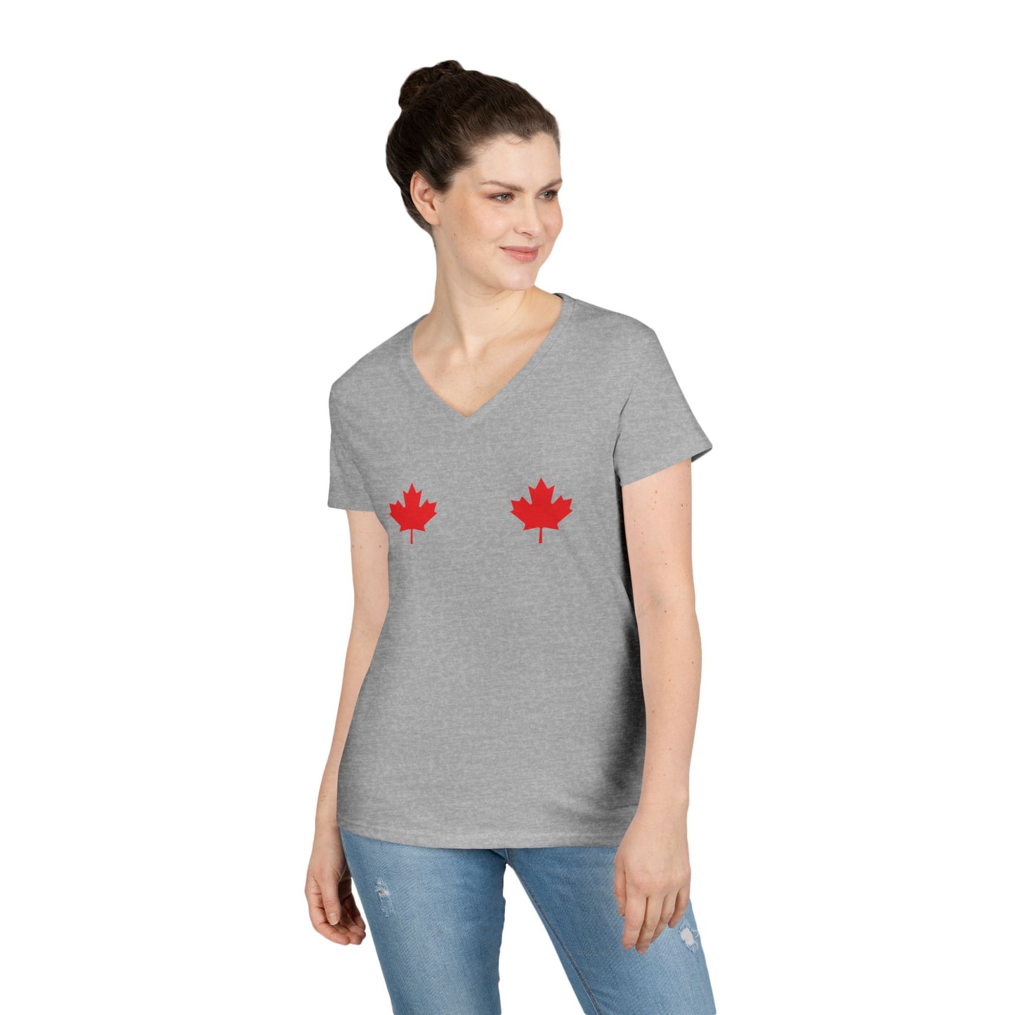 The Maple Nip V-Neck – A Bold Canadian Statement