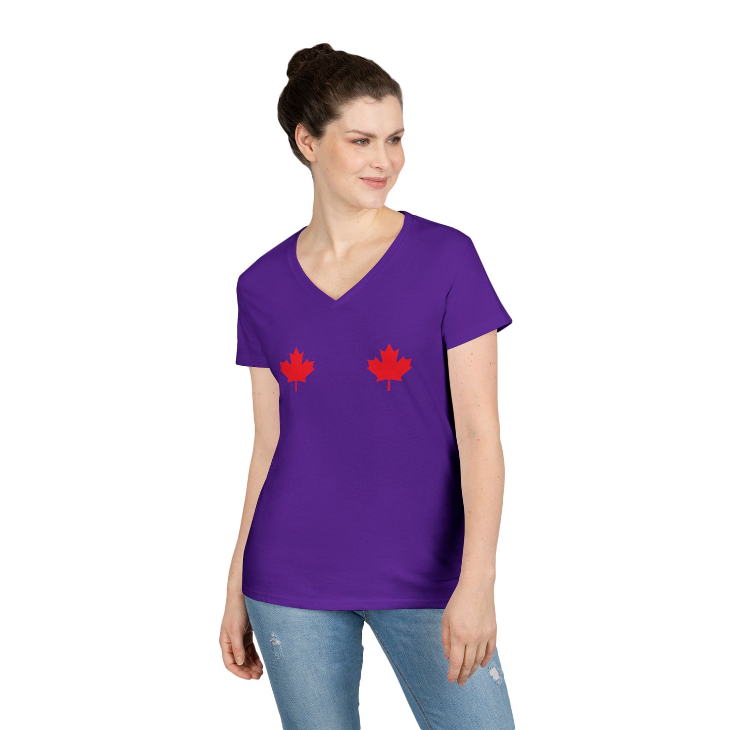 The Maple Nip V-Neck – A Bold Canadian Statement