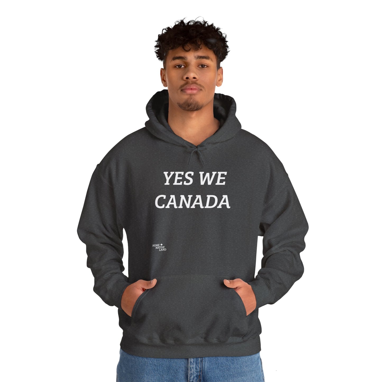 YES WE CAN-ADA Unisex Hoodie - Comfortable Heavy Blend Sweatshirt for Canadians