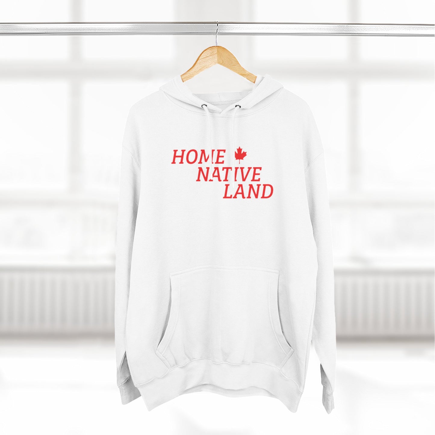 Home and Native Land Three-Panel Fleece Hoodie
