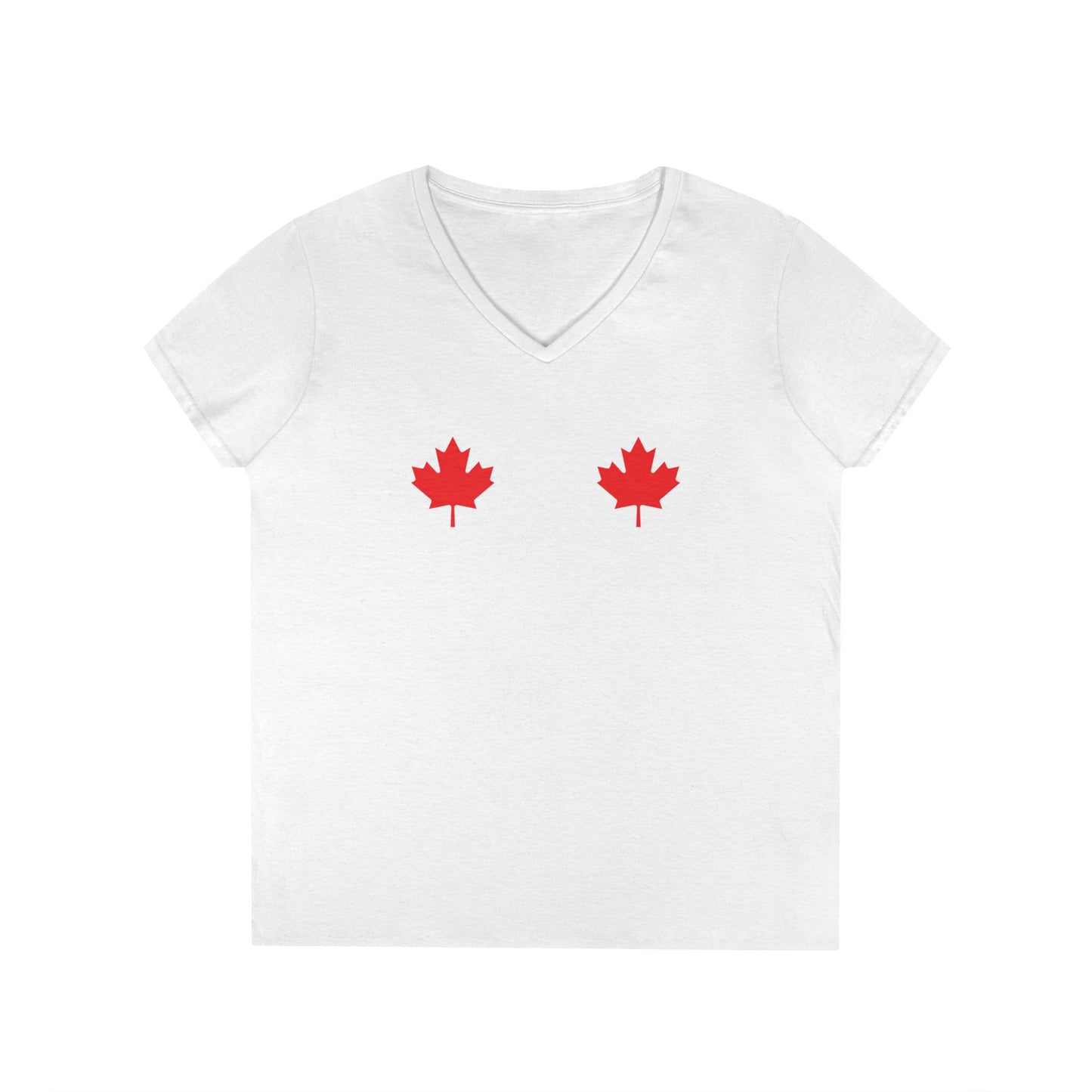 The Maple Nip V-Neck – A Bold Canadian Statement