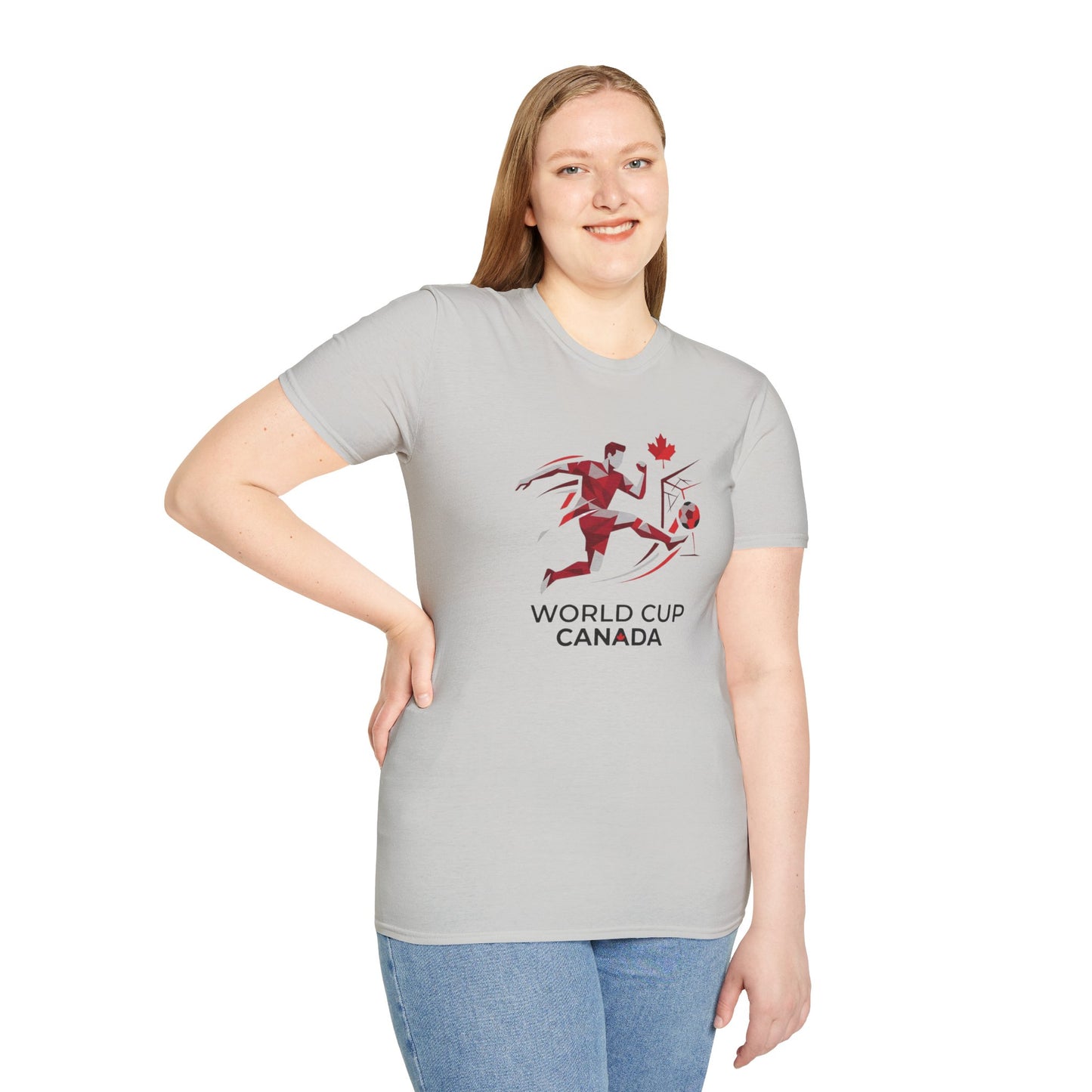 World Cup Canada Soccer T-Shirt — Canadian Soccer Player Graphic Tee