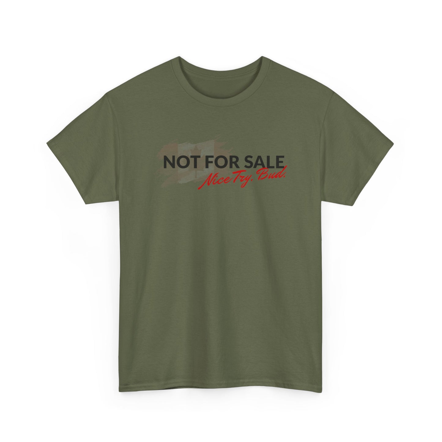 "Not For Sale" Graphic Cotton T‑Shirt