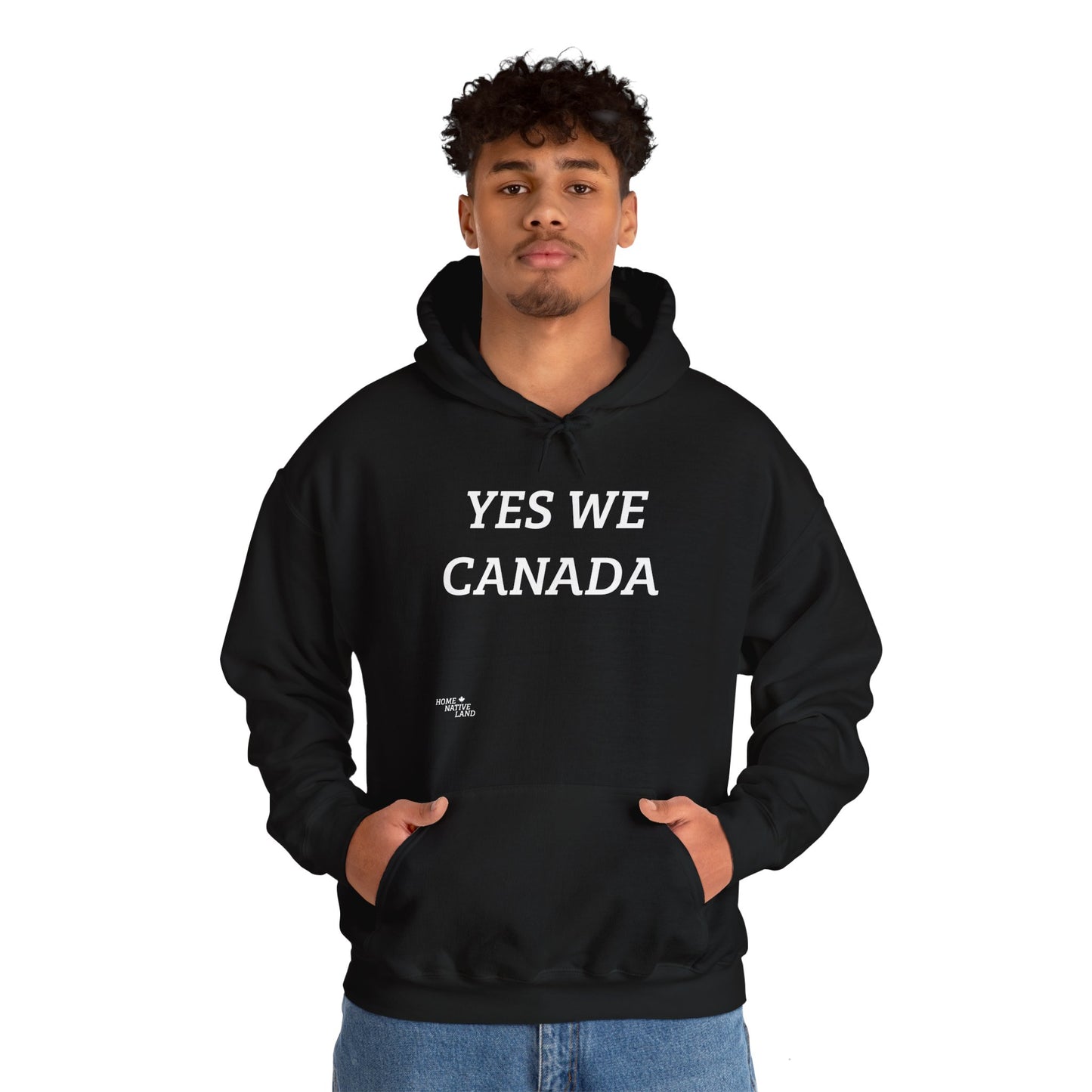 YES WE CAN-ADA Unisex Hoodie - Comfortable Heavy Blend Sweatshirt for Canadians