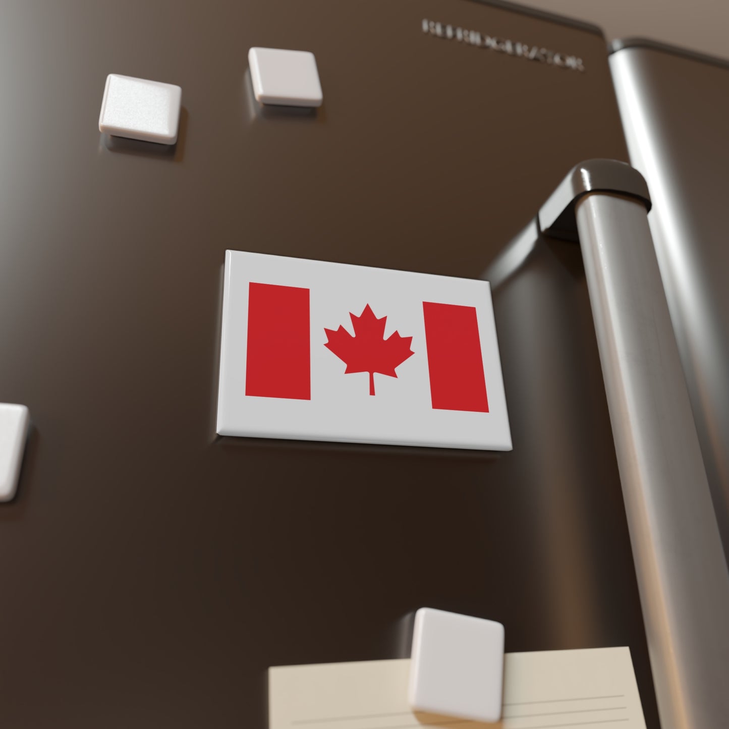 Canadian Flag Rectangle Magnet — Canada Maple Leaf Fridge Magnet