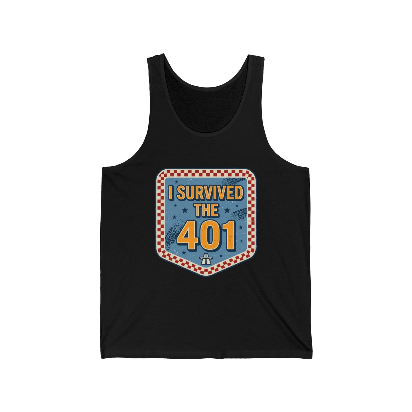 I Survived the 401 Tank Top – Funny Retirement/Payroll Tax Job Humor