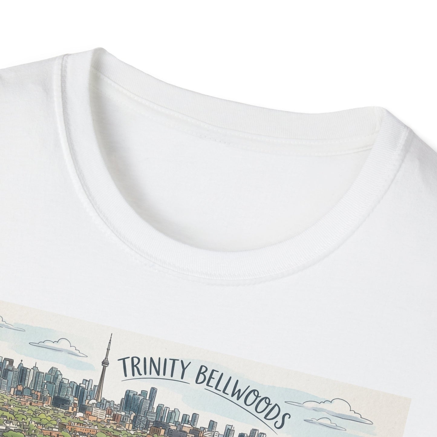 Trinity Bellwoods Park Aerial T‑Shirt — Toronto Skyline Park Illustration