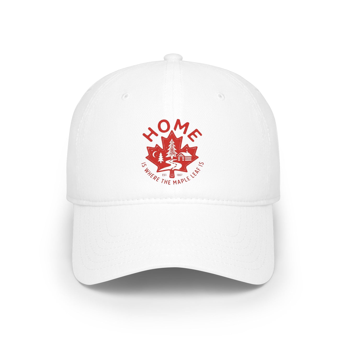 "Home Is Canada" Low Profile Baseball Cap