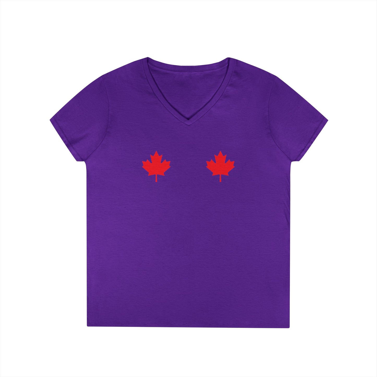 The Maple Nip V-Neck – A Bold Canadian Statement