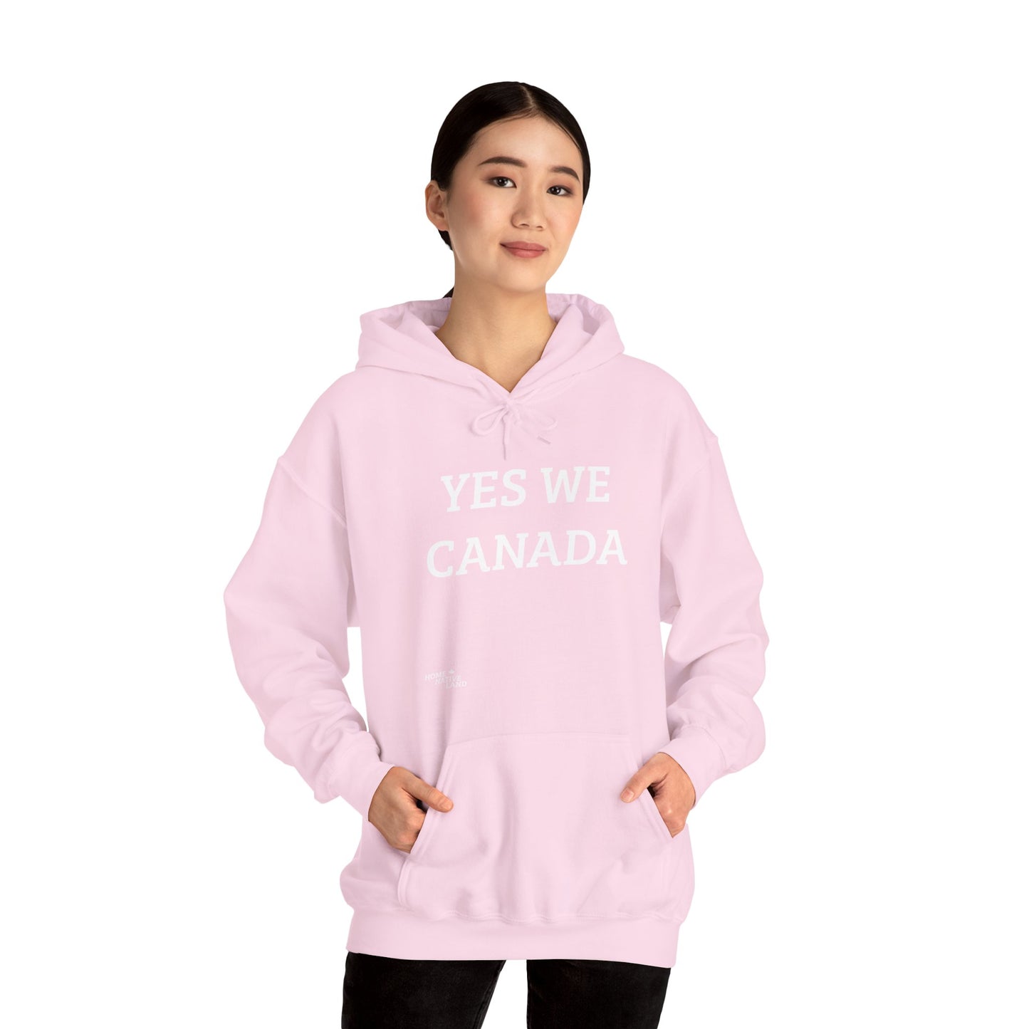YES WE CAN-ADA Unisex Hoodie - Comfortable Heavy Blend Sweatshirt for Canadians