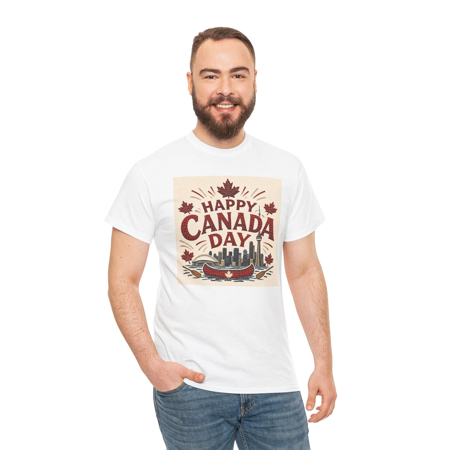 "Canada Day" Unisex Heavy Cotton Tee