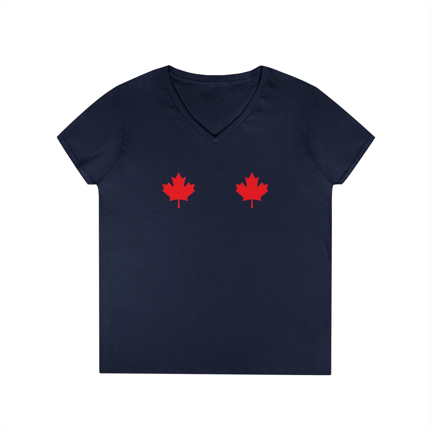 The Maple Nip V-Neck – A Bold Canadian Statement