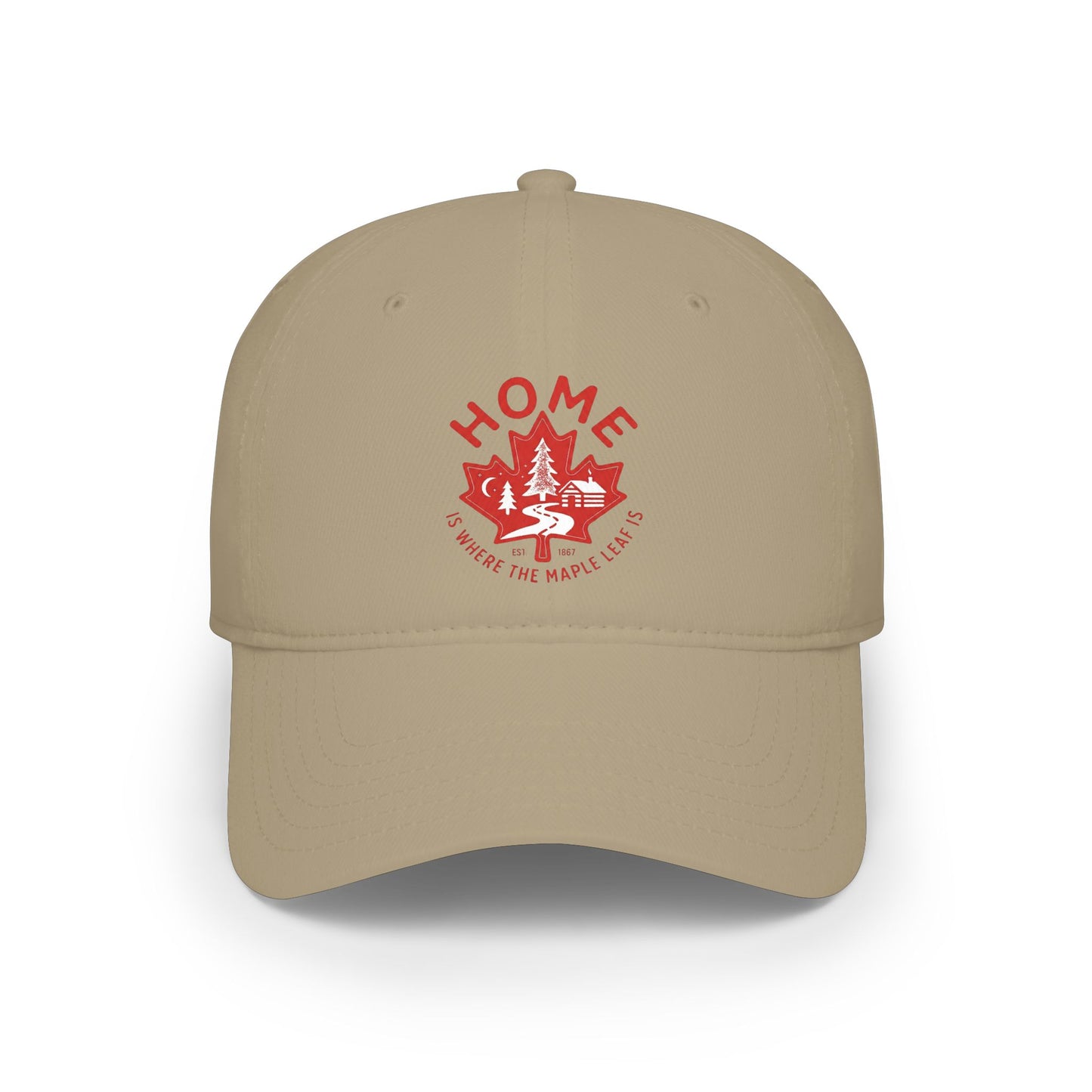 "Home Is Canada" Low Profile Baseball Cap