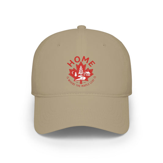 "Home Is Canada" Low Profile Baseball Cap