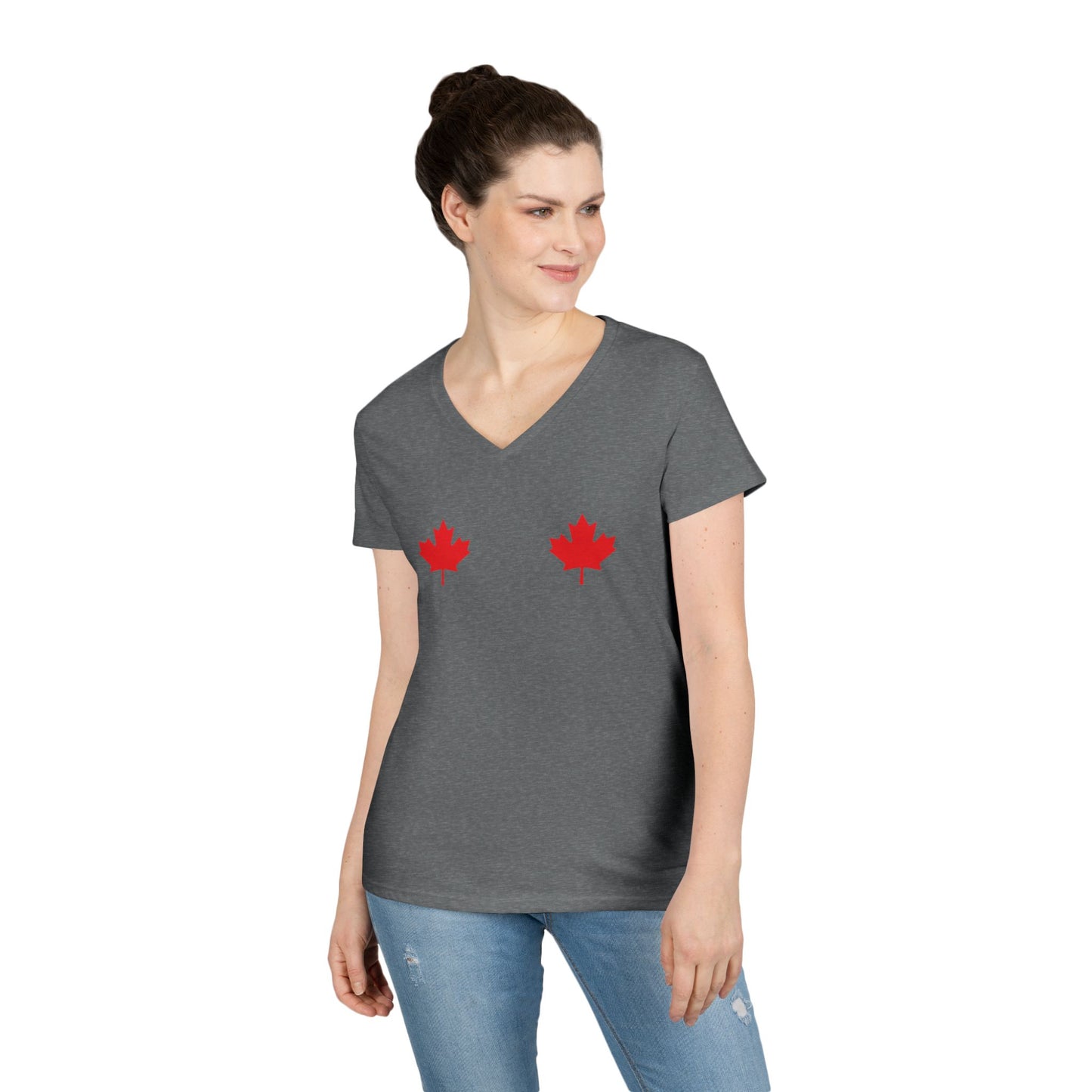 The Maple Nip V-Neck – A Bold Canadian Statement