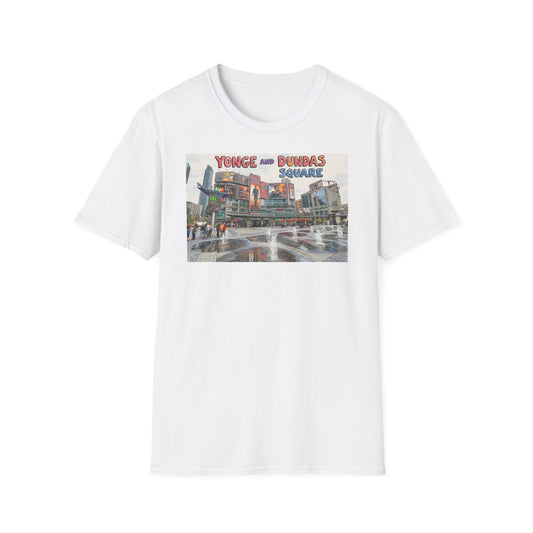 Yonge and Dundas Square Graphic Tee — Toronto Cityscape T-Shirt