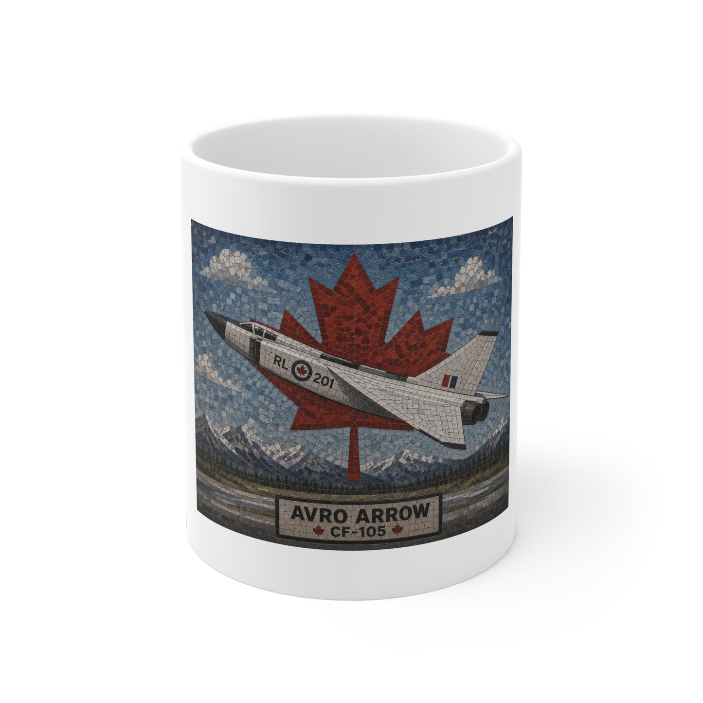 Avro Arrow Canada Mug – Vintage Jet Aircraft Coffee Cup