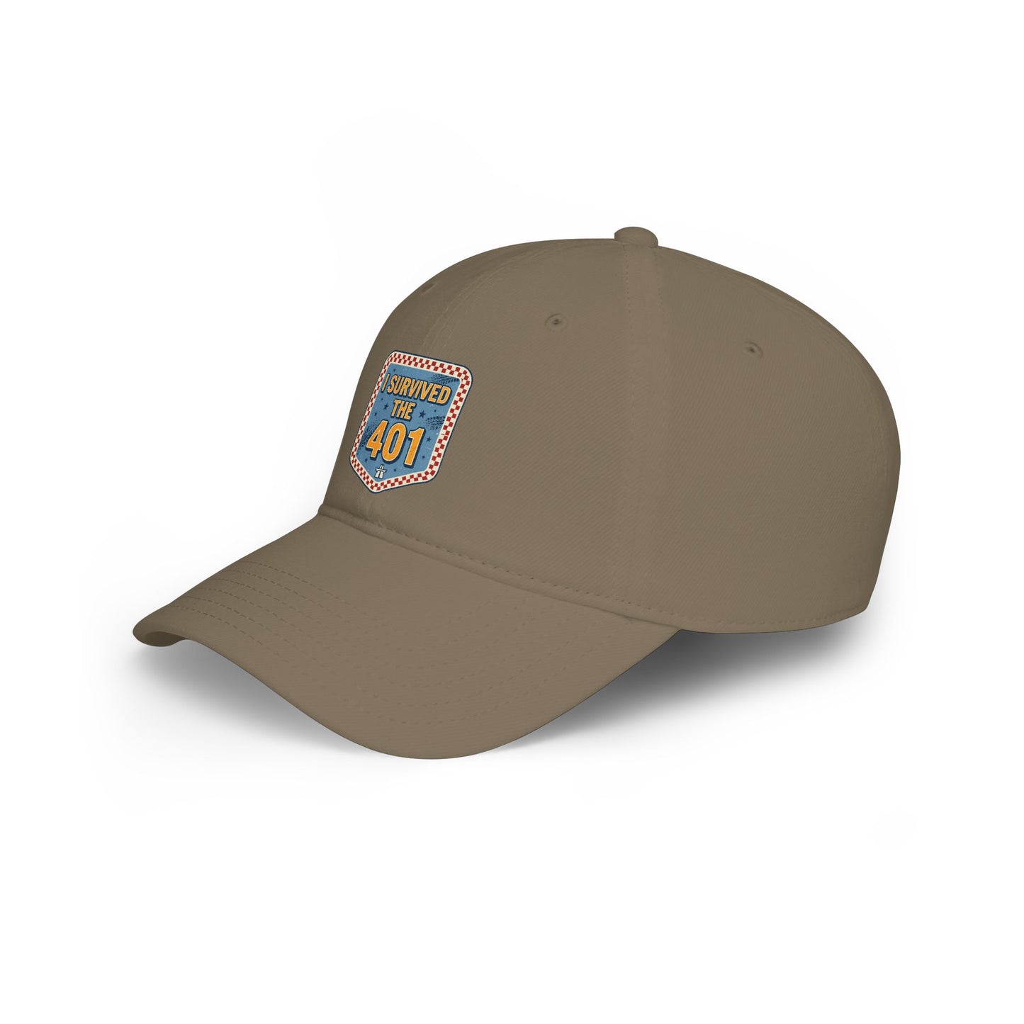 I Survived the 401 Baseball Cap — Retro Road Trip Patch Hat