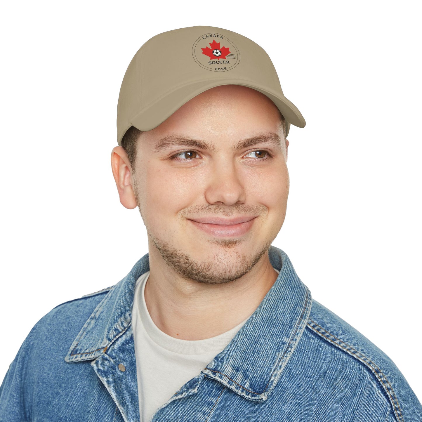 Canada Soccer Maple Leaf Baseball Cap — Retro 2022 Logo