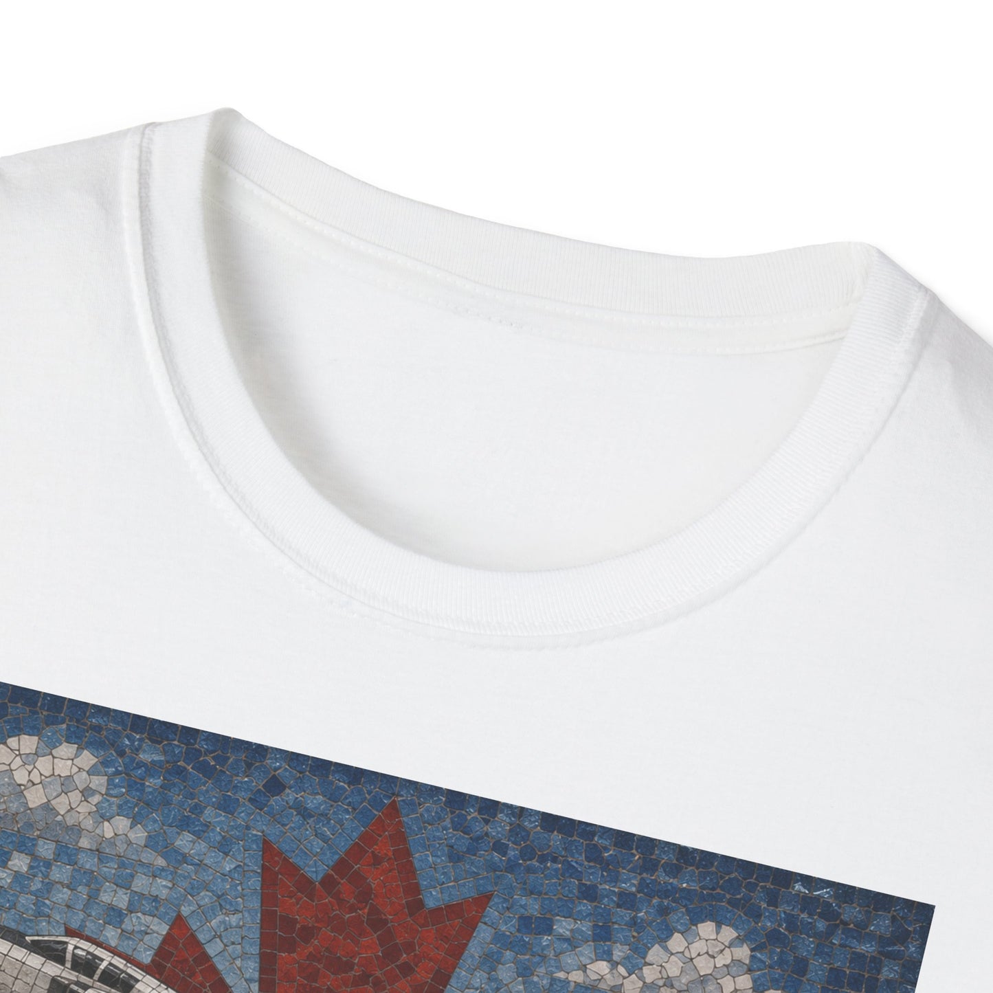 Canadian Jet Tribute T-Shirt — Vintage Maple Leaf Avro Arrow Design