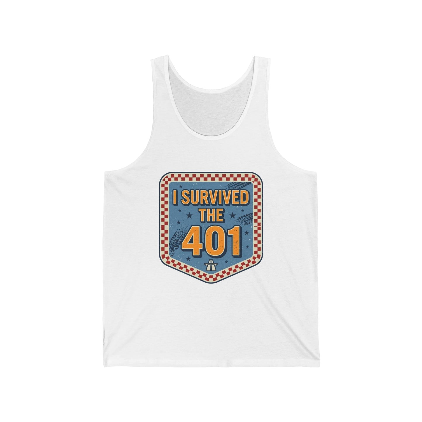 I Survived the 401 Tank Top – Funny Retirement/Payroll Tax Job Humor