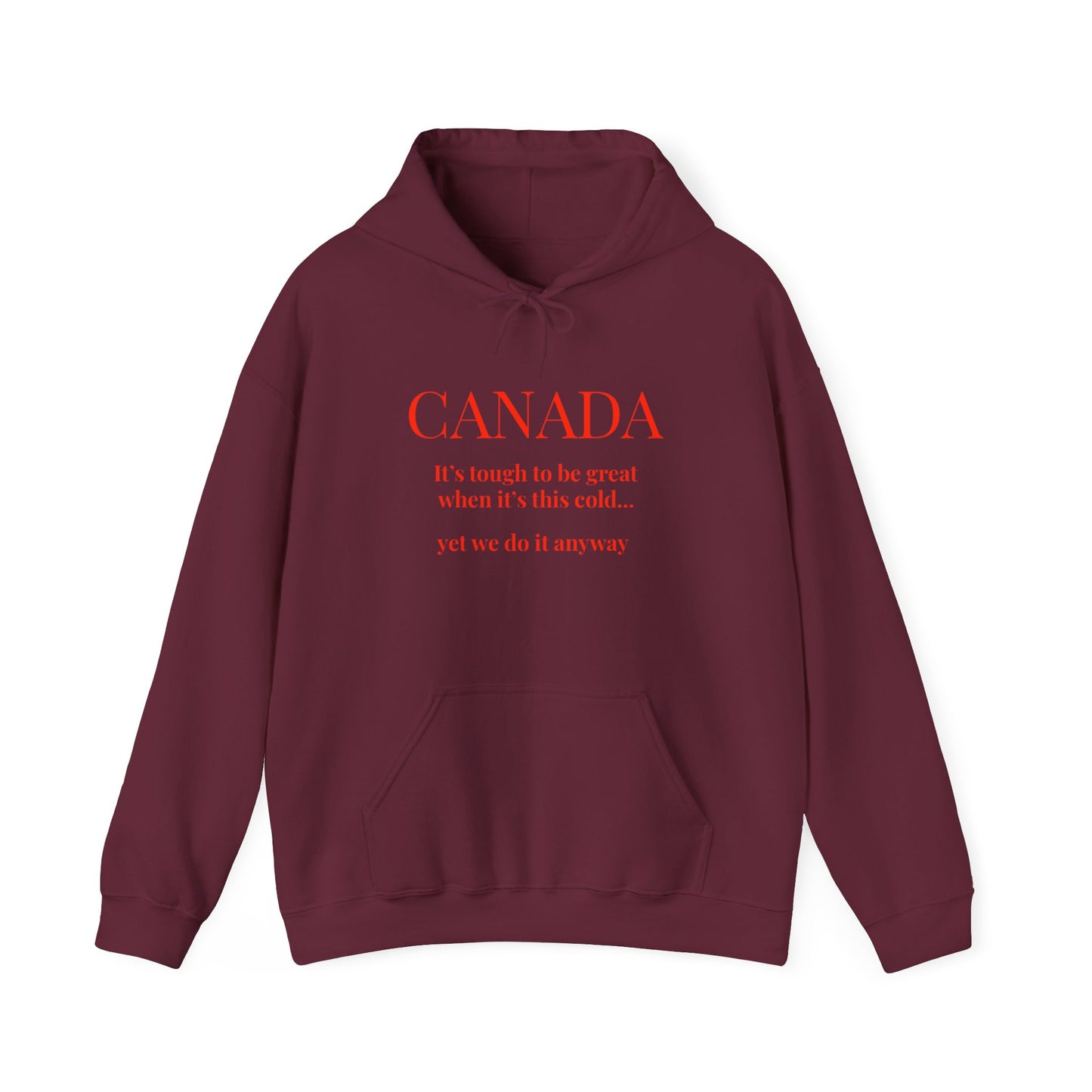 Canada Resilience Hoodie – Stay Warm, Stay Great