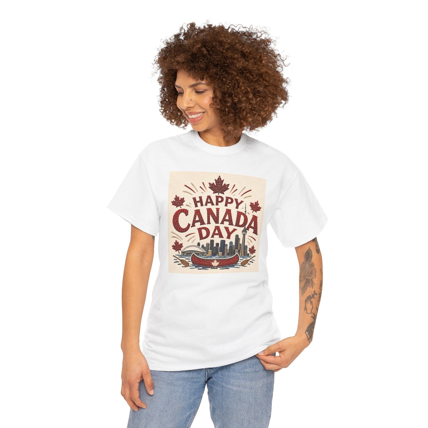 "Canada Day" Unisex Heavy Cotton Tee