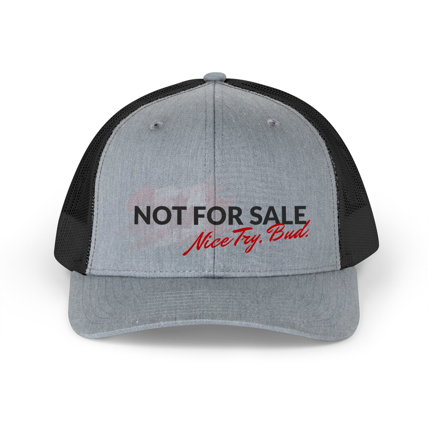"Not For Sale, Nice Try Bud" Retro Mesh Cap