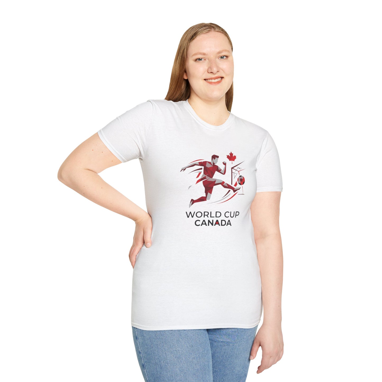 World Cup Canada Soccer T-Shirt — Canadian Soccer Player Graphic Tee