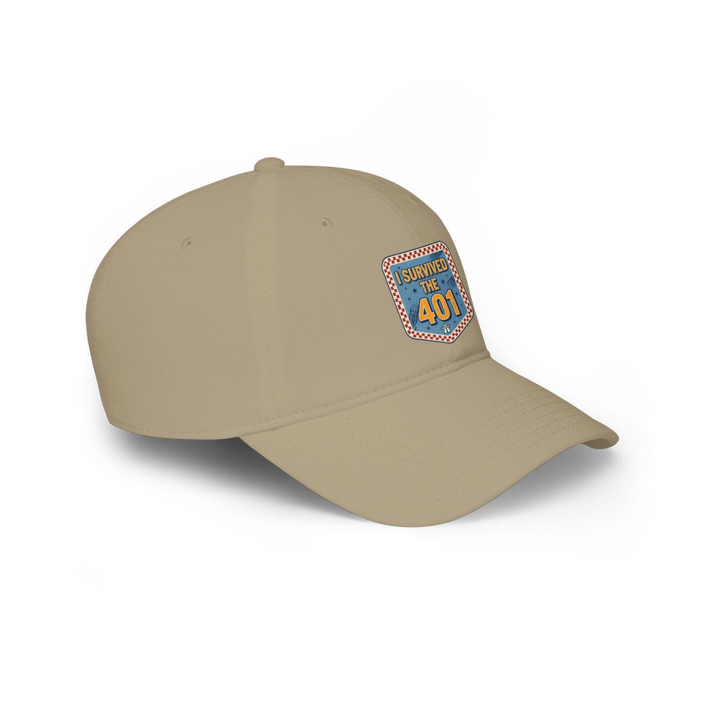I Survived the 401 Baseball Cap — Retro Road Trip Patch Hat