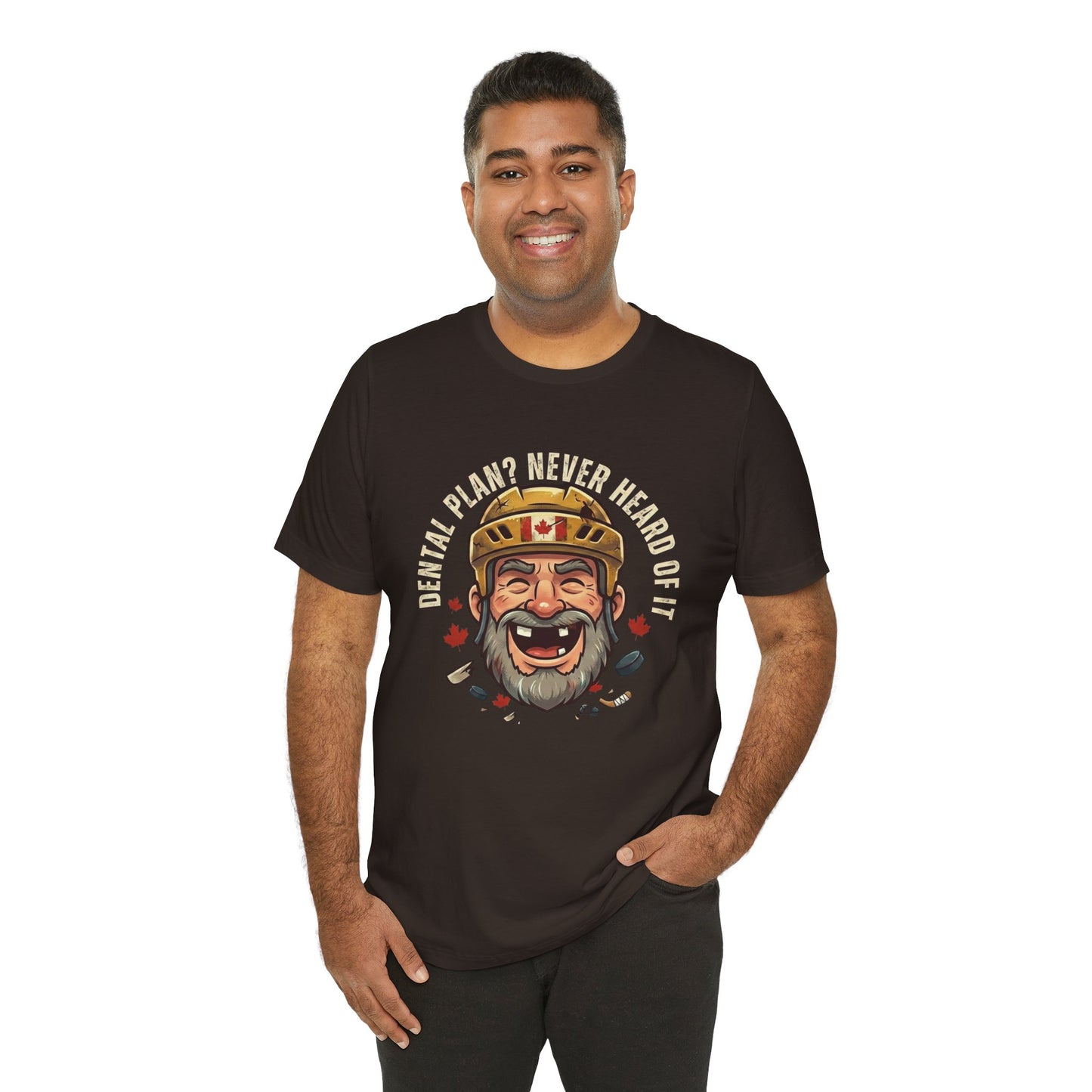 "Dental Plan?" Unisex Jersey Short Sleeve Tee