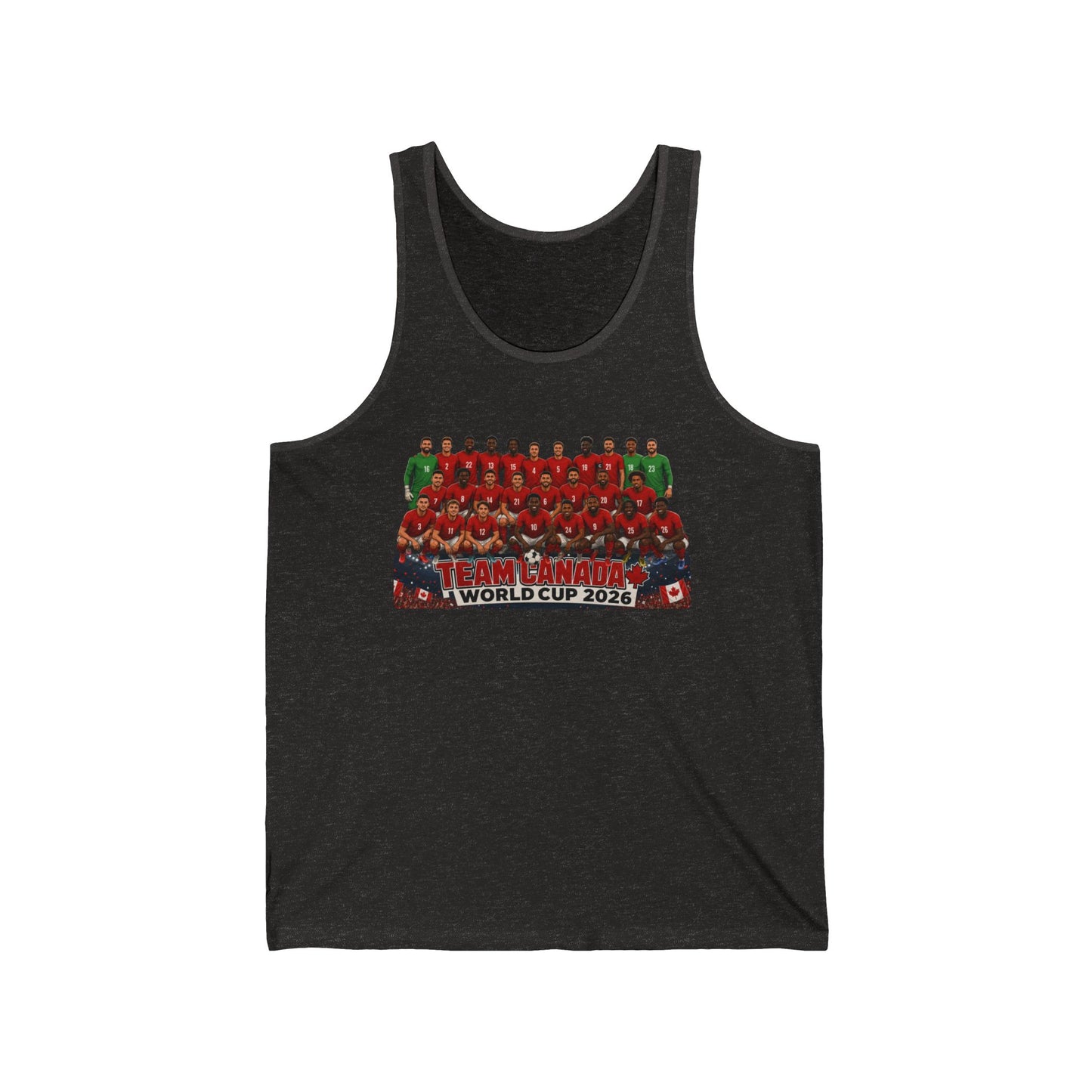 World Cup 2022 Team Photo Tank Top — Soccer Team Jersey Photo Graphic