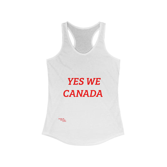 YES WE CANADA – Women's Racerback Tank