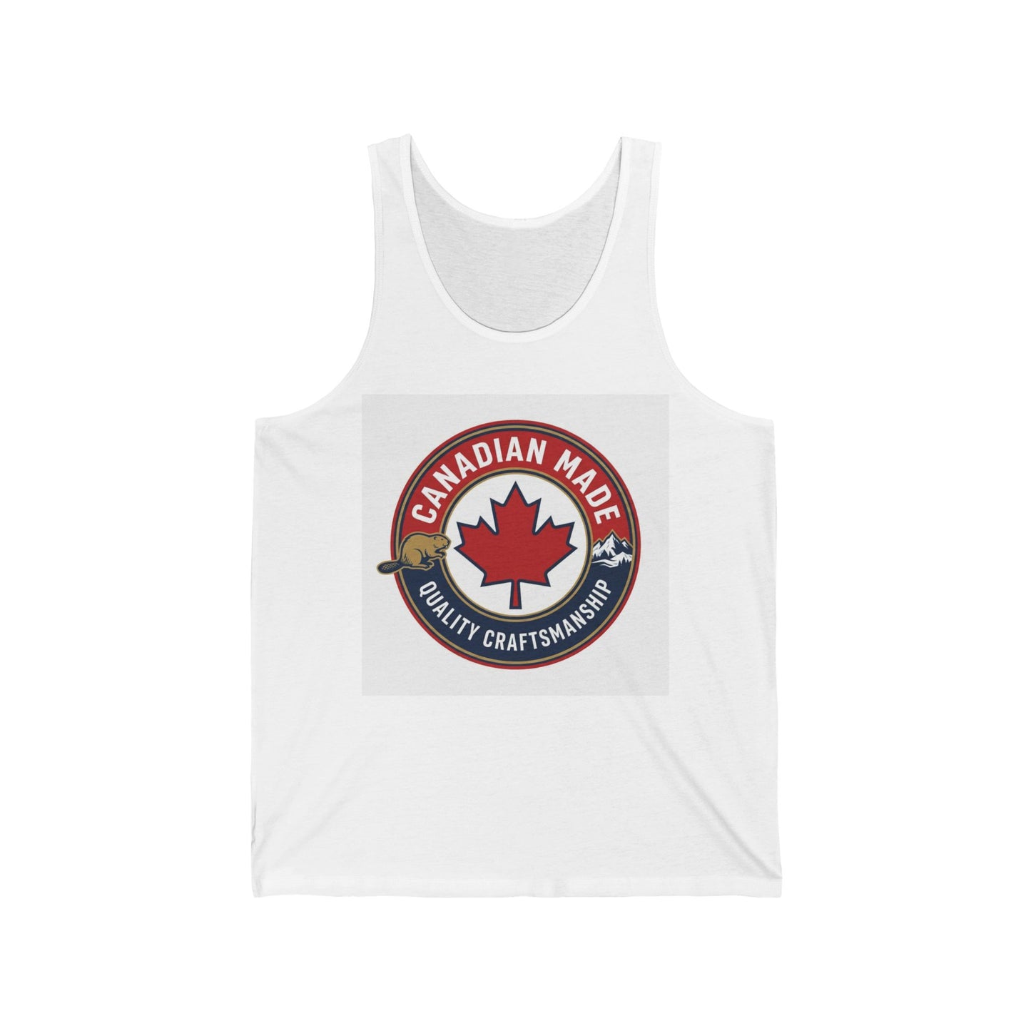 Canadian Made Tank Top — Quality Craftsmanship Maple Leaf Shirt