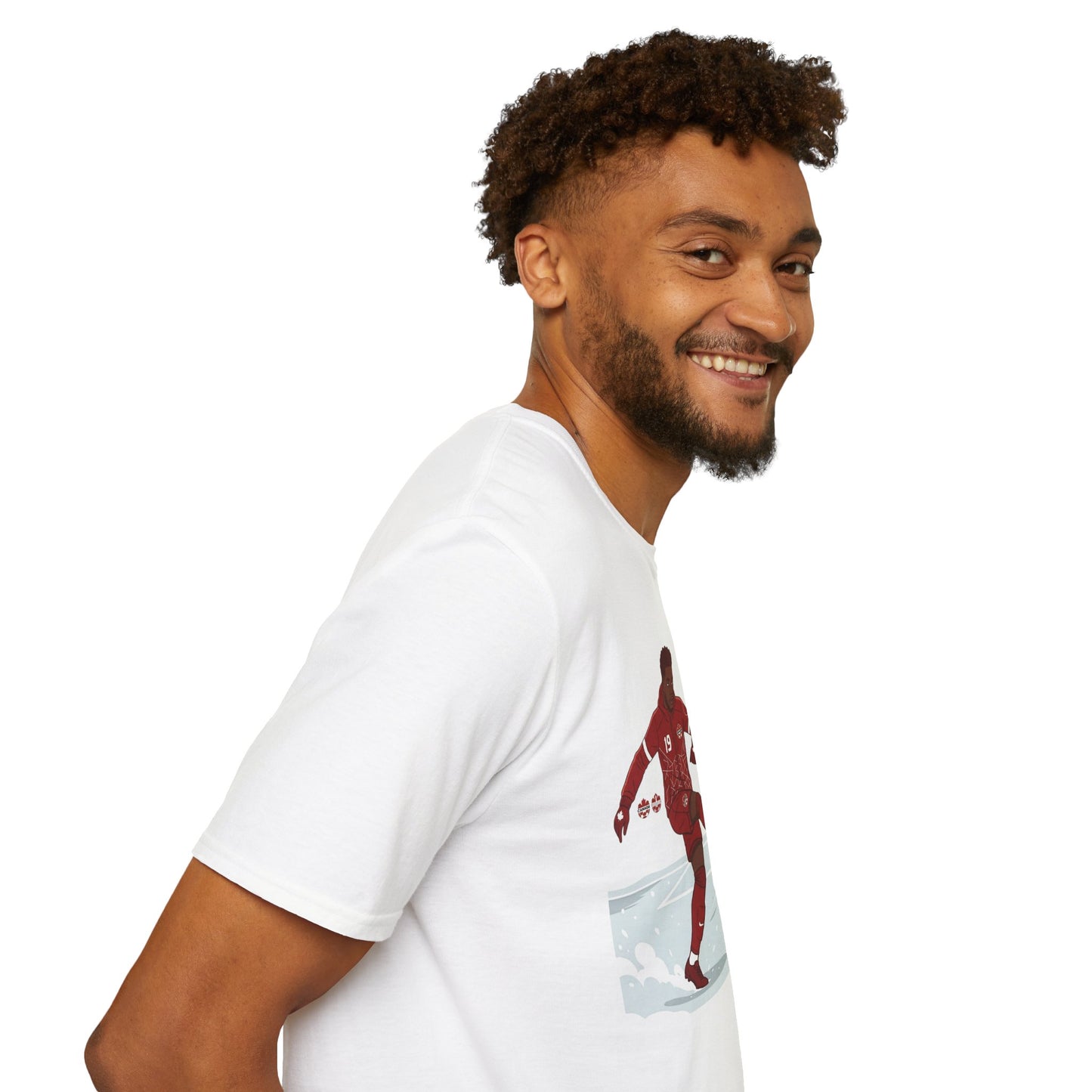 Soccer T-Shirt — "Born Cold Play Bold" Youth/Adult Soccer Tee