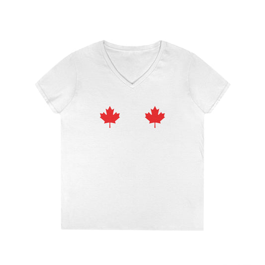 The Maple Nip V-Neck – A Bold Canadian Statement