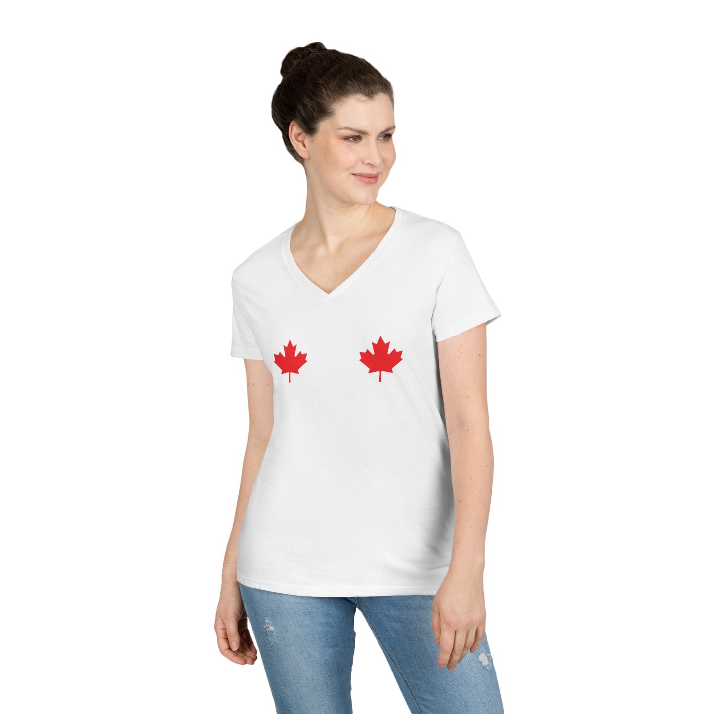 The Maple Nip V-Neck – A Bold Canadian Statement
